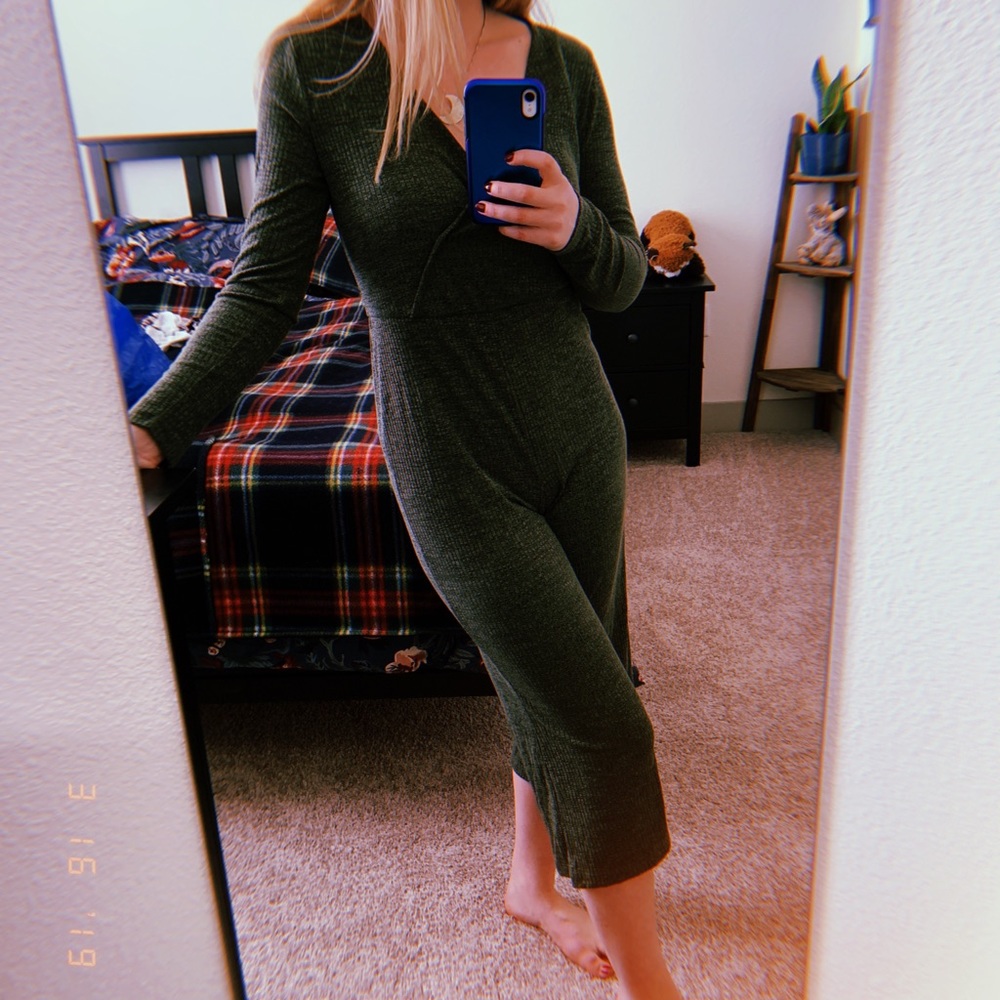Primark Green Jumpsuit